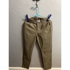 Columbia‎ Pants Womens 8 33x30 Olive  Chino Trail Hiking Casual